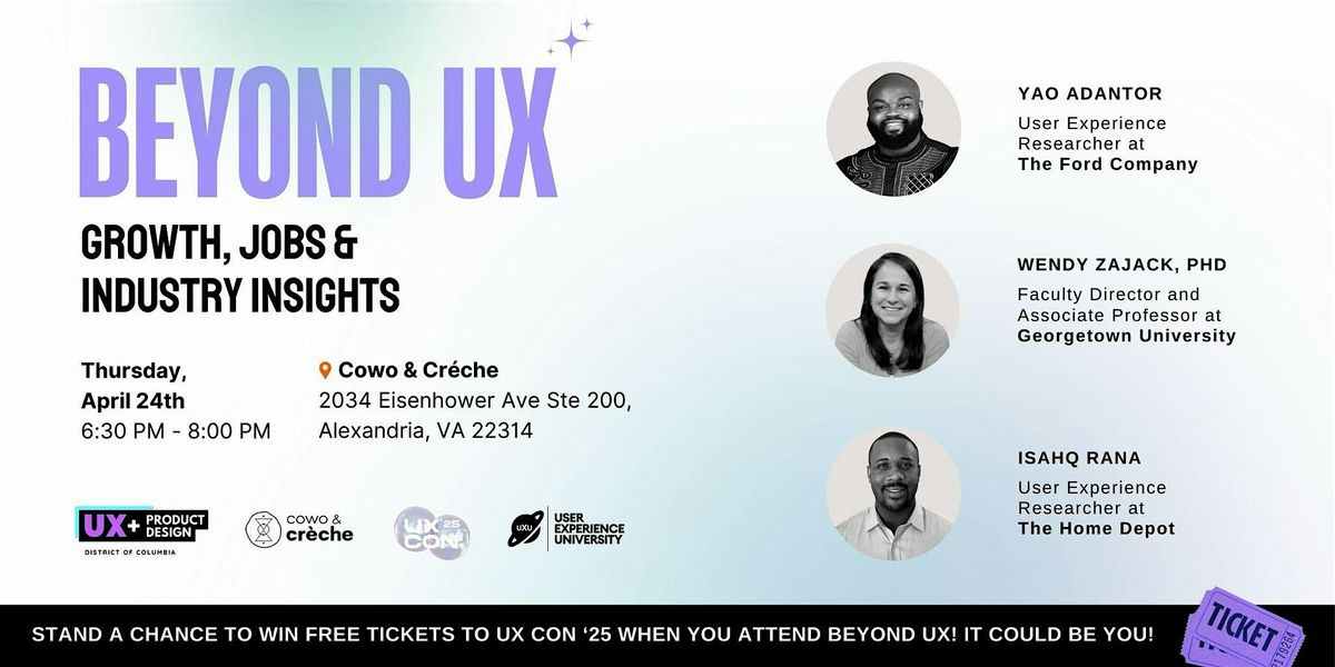 Beyond UX: Growth, Jobs & Industry Insights