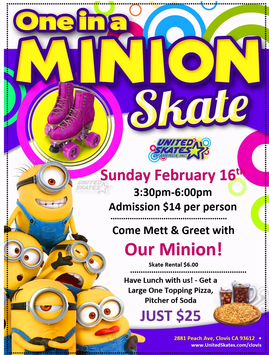 One in a Minion Skate 