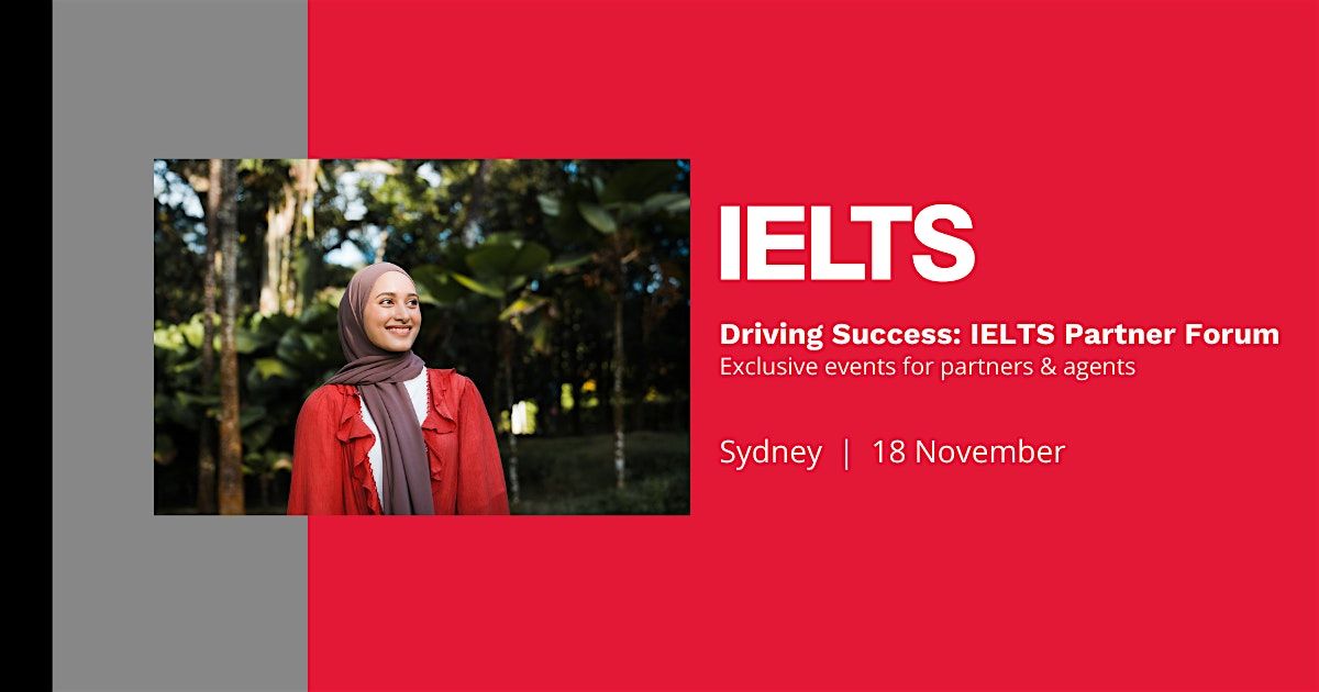 IELTS Partner Forum - Sydney