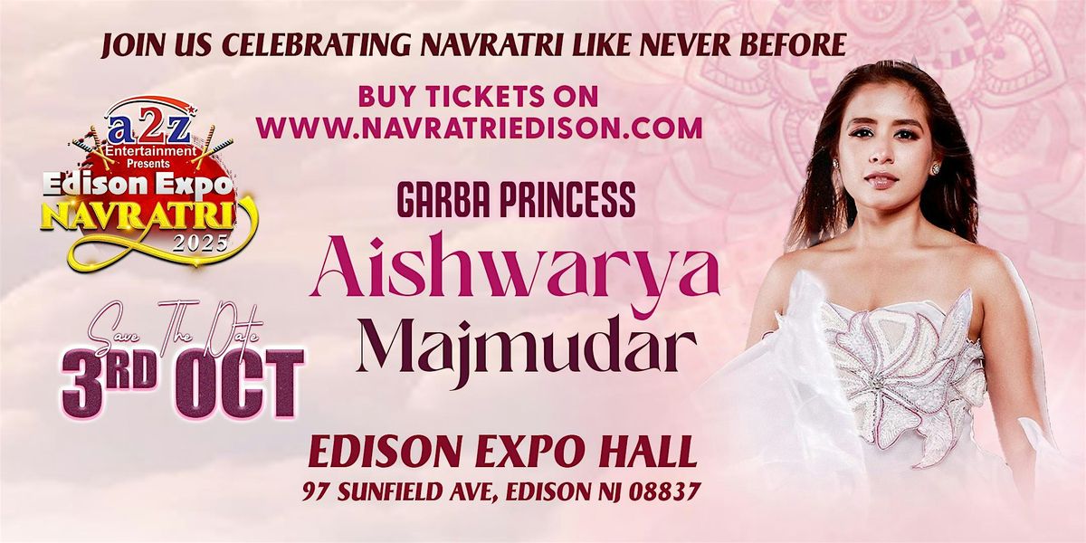 Navratri Festival of New Jersey With  Aishwarya majmudar @ EDISON EXPO