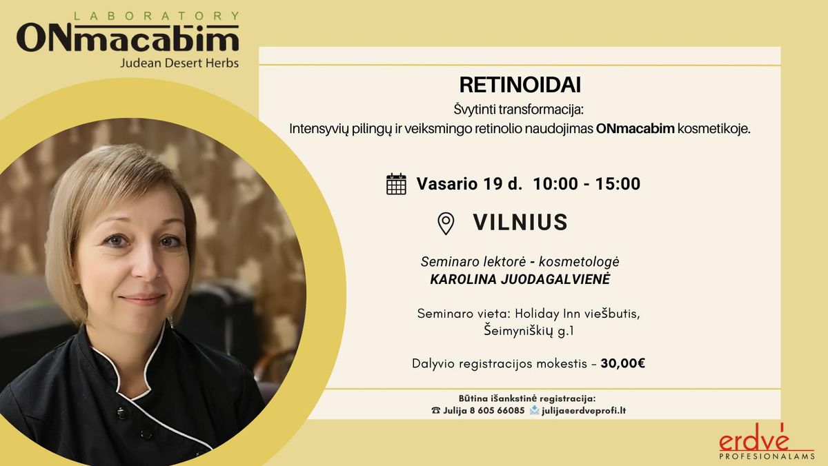 ONmacabim seminaras "Retinoidai"