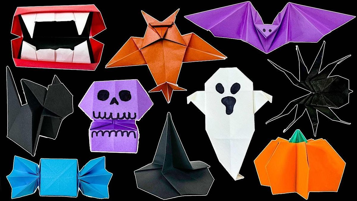 Dovetail Brewery Halloween Sip 'N Fold Origami Night