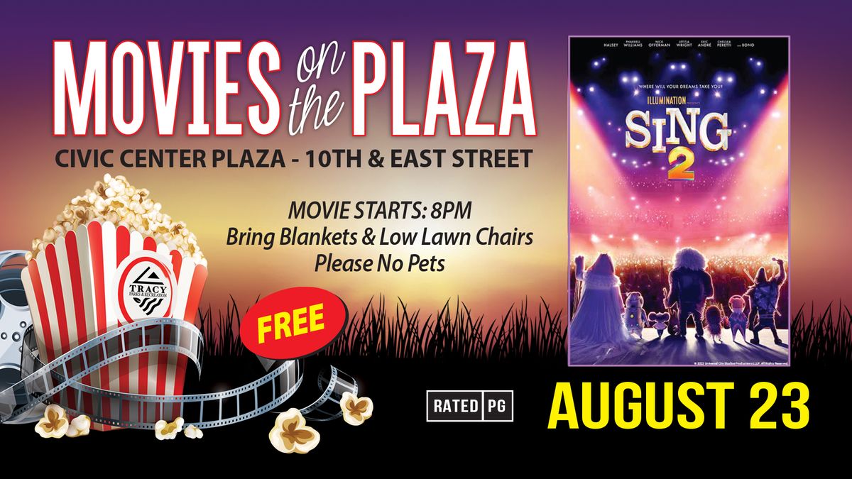 Movies on the Plaza - Sing 2 (PG)