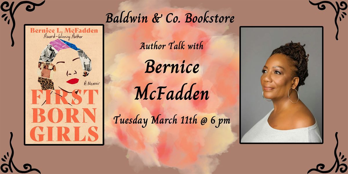 Bernice McFadden Author Talk and Book Signing