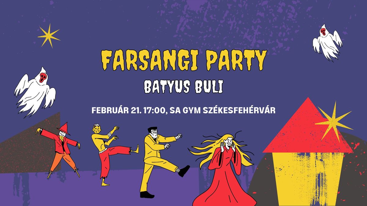 Farsangi party - 2025