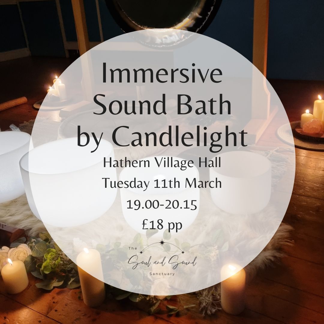 Immersive Sound Bath by Candlelight