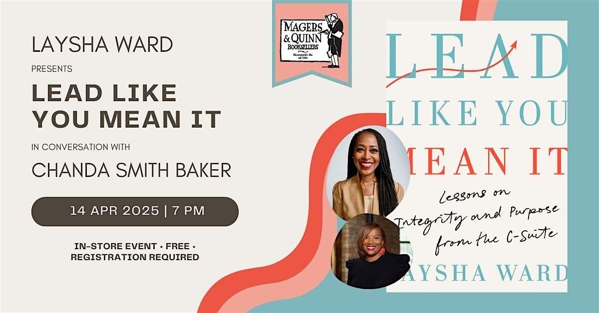 Laysha Ward presents Lead Like You Mean It with Chanda Smith Baker