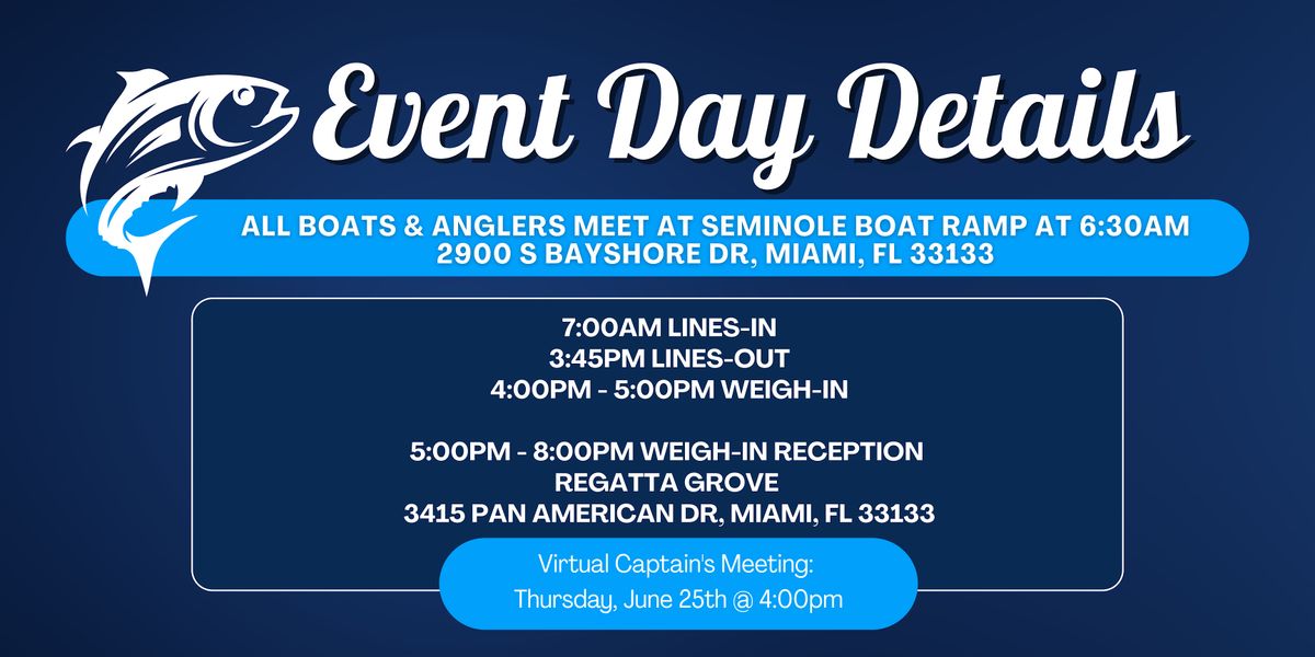 SFACCA 1st Annual Fishing Tournament