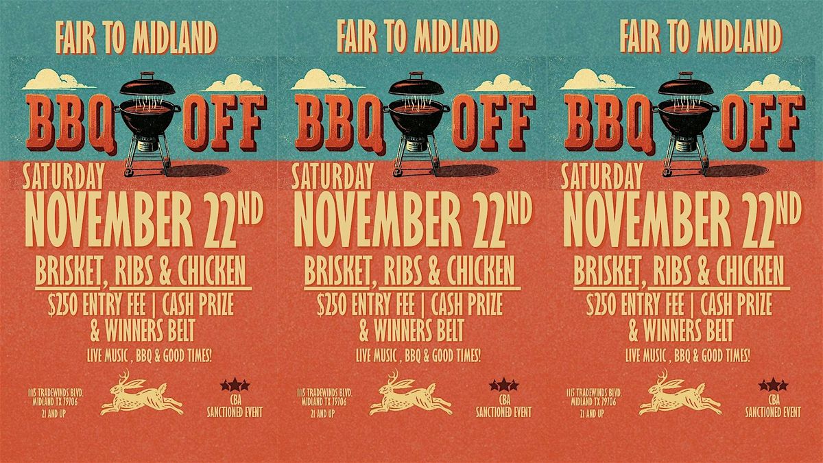 Fair to Midland's BBQ Cook Off