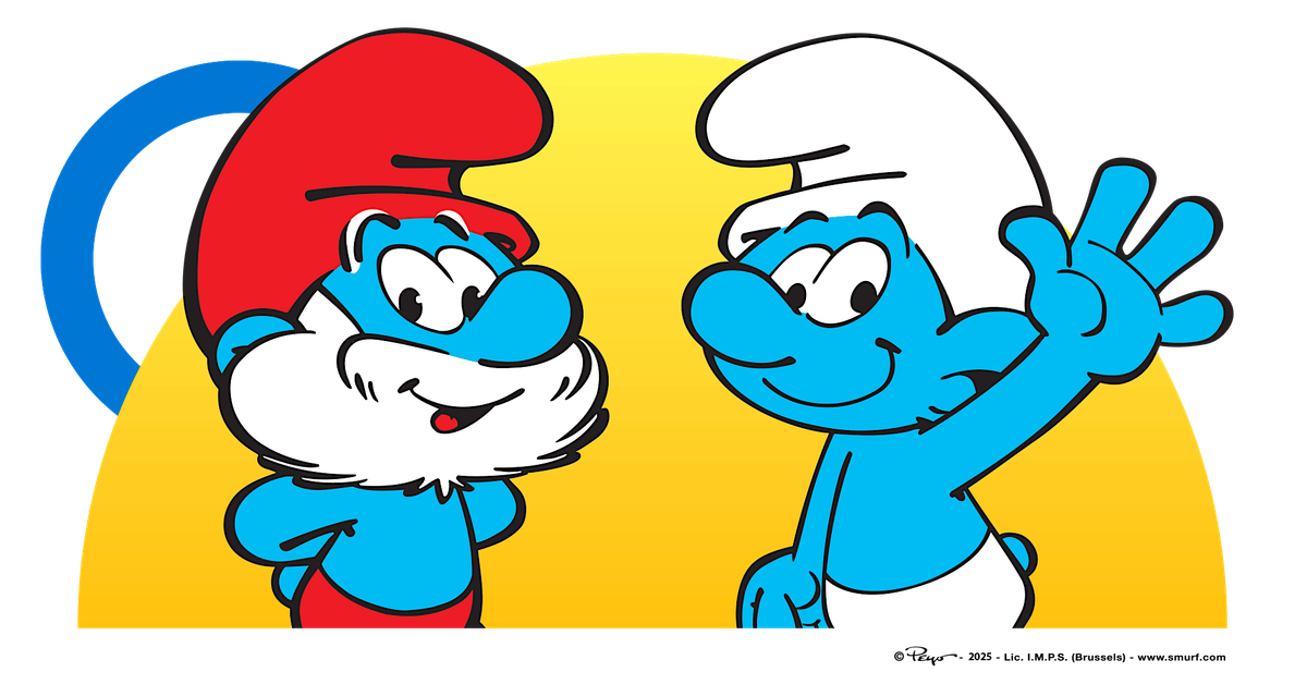 The Smurfs at Stonebriar Centre