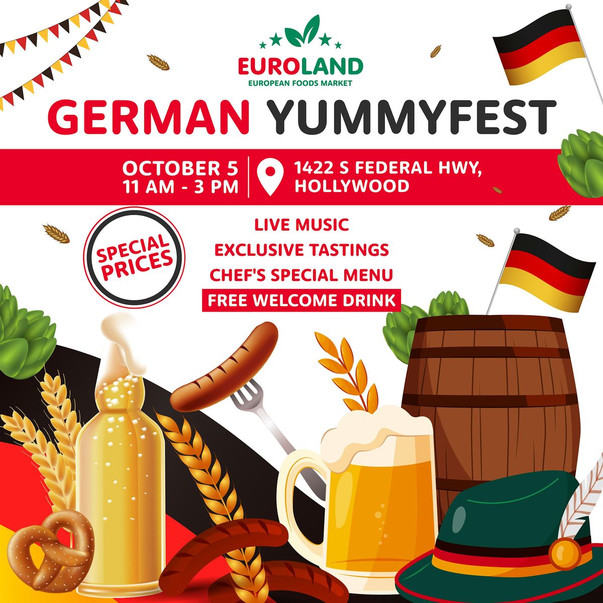 Euroland German YummyFest in HOLLYWOOD