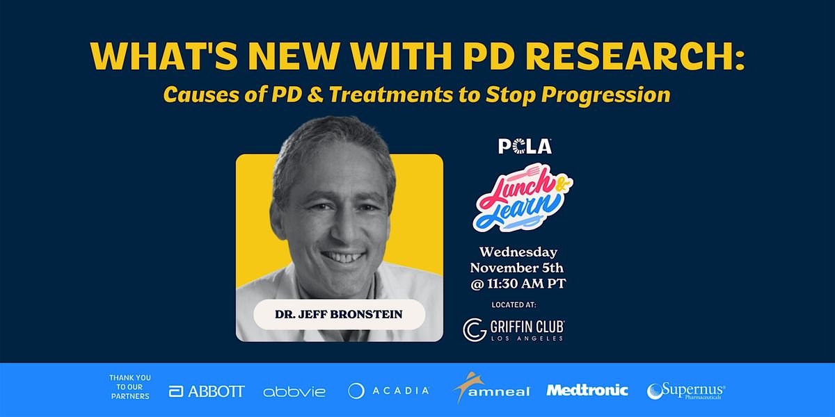 Parkinson's Lunch & Learn: What's New With PD Research
