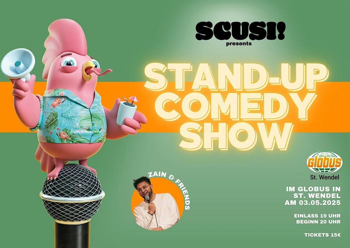 Scusi Stand-Up Comedy Show im Globus St. Wendel