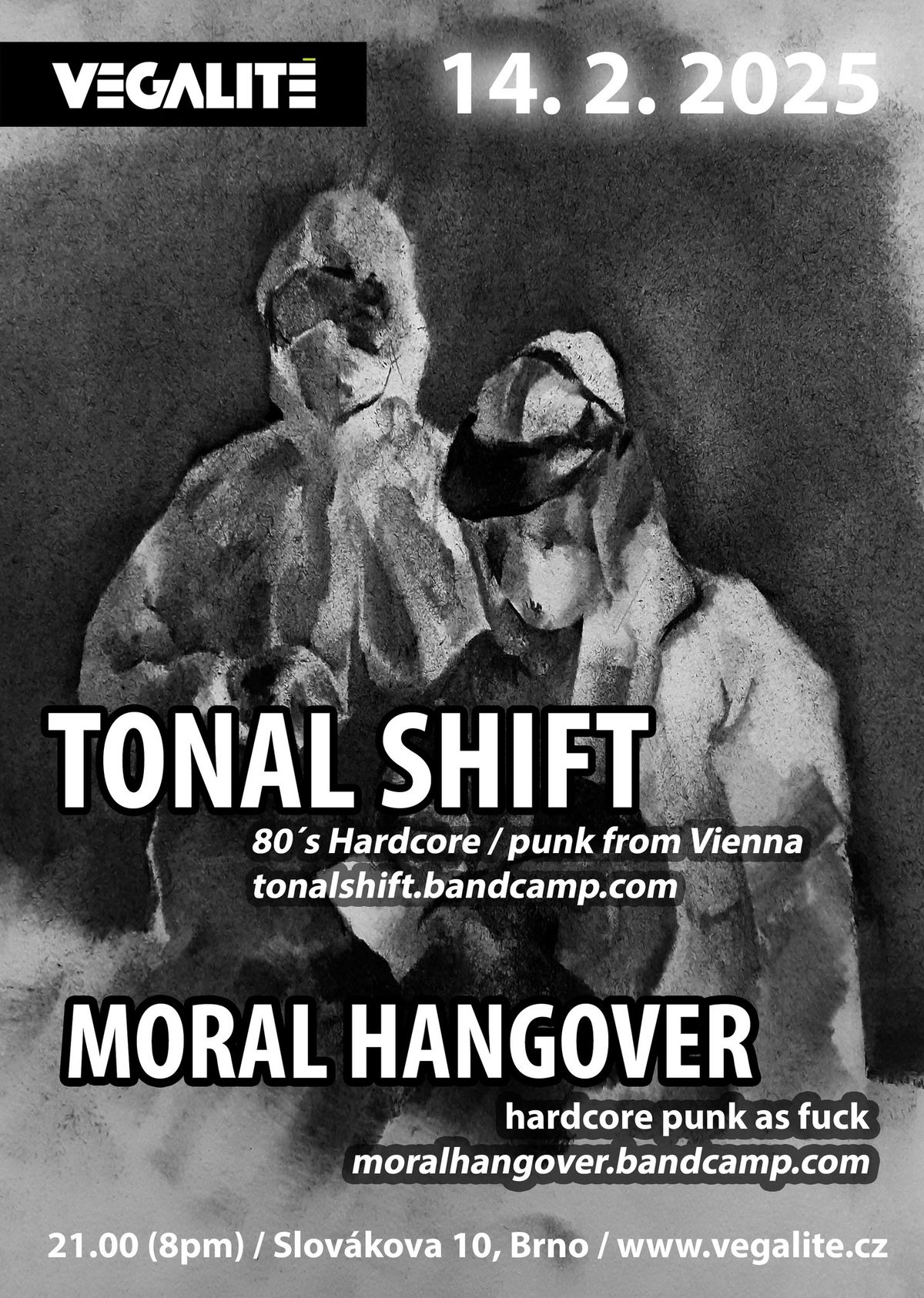 TONAL SHIFT (80\u00b4s hardcore punk, Vienna) \/\/ MORAL HANGOVER (hardcore punk)