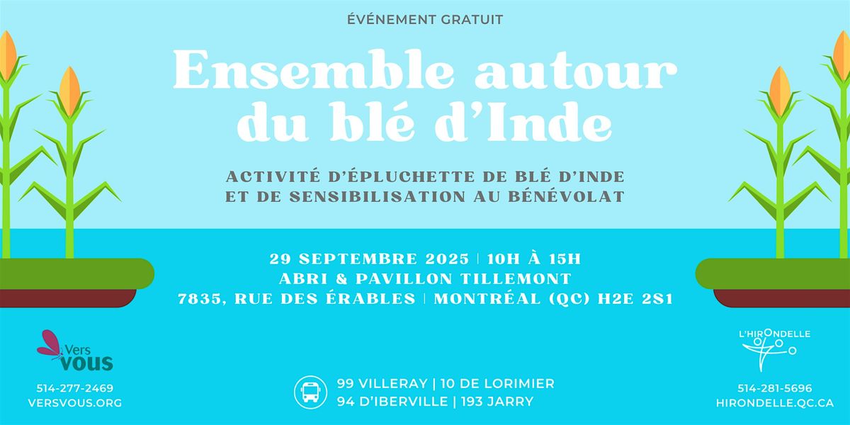 Ensemble autour du bl\u00e9 d'Inde