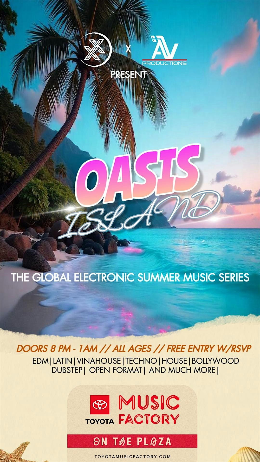 Oasis: The Global Electronic Summer Music Pop-up