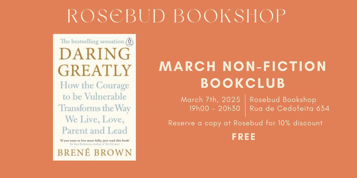 Rosebud Bookshop - March Nonfiction Book Club