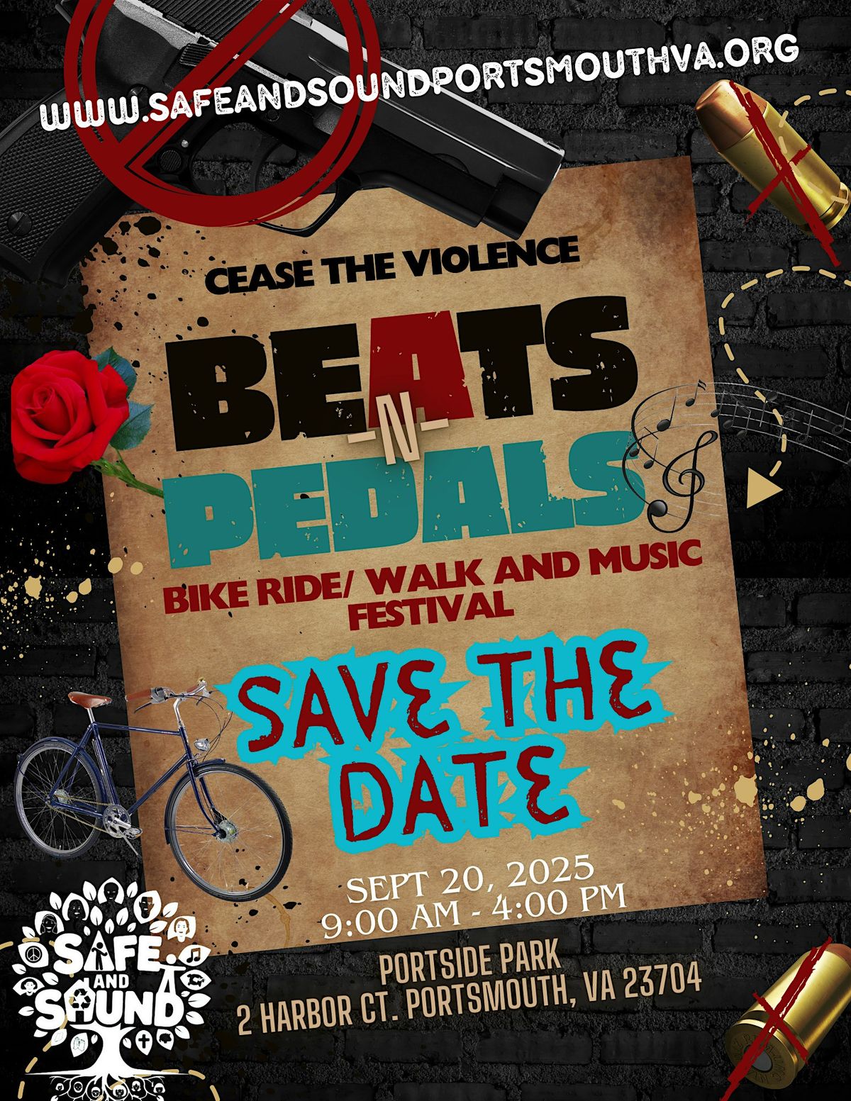 CEASE THE VIOLENE: BEATS N PEDALS