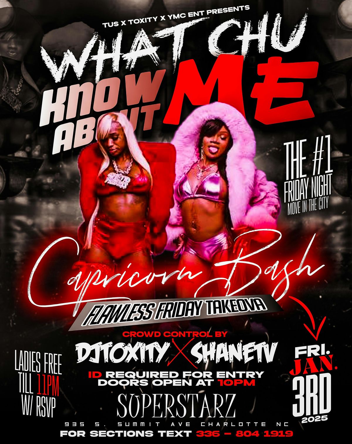 FLAWLESS FRIDAYS PRESENTS | WHATCHU KNOW ABOUT ME CAPRICORN BASH #704 #TUS