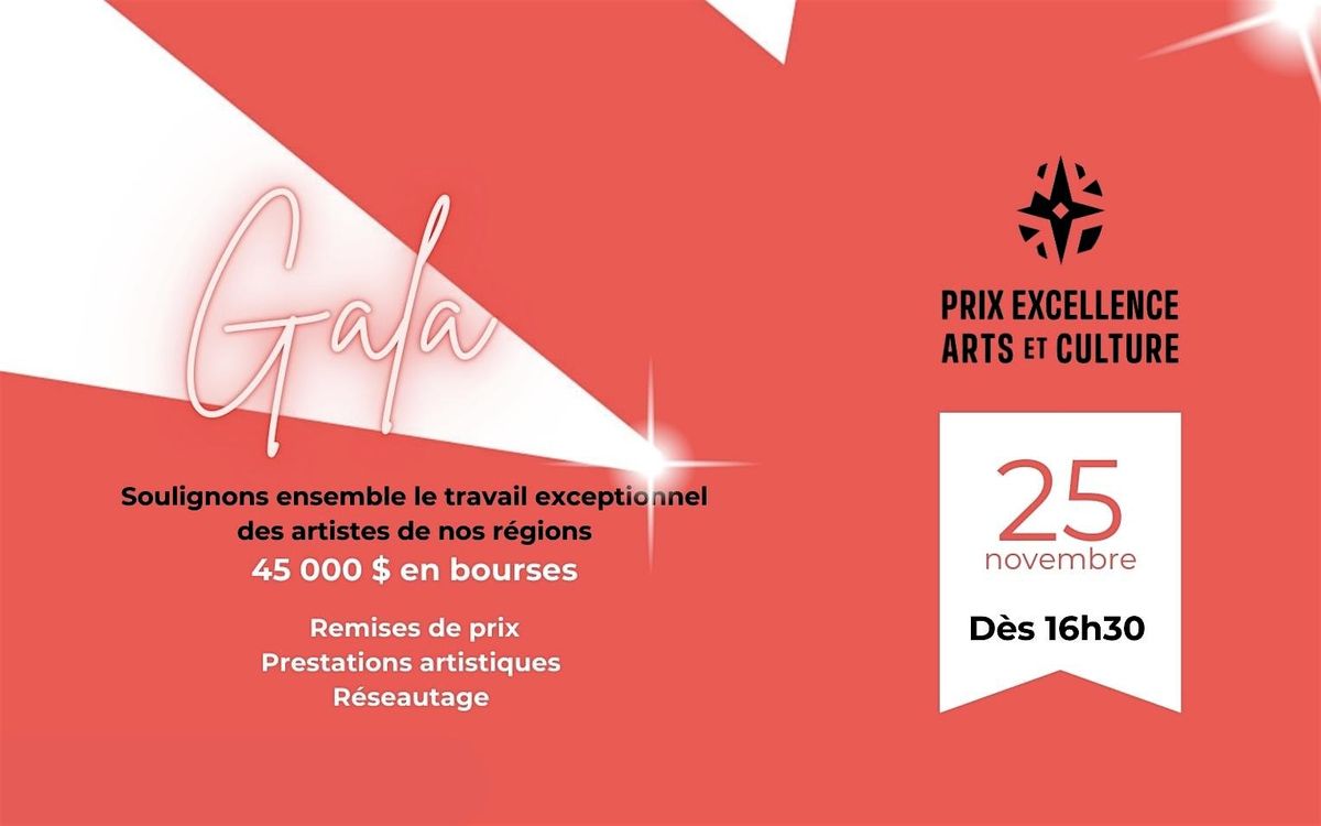 Gala des Prix de l'excellence 2024 | Arts et Culture