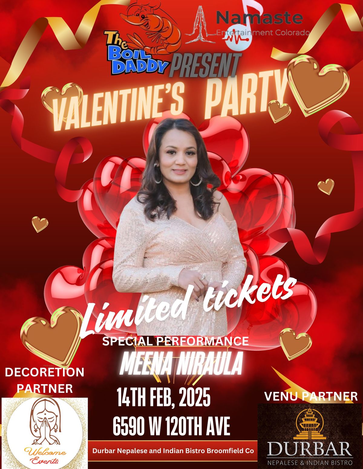 VALENTINE  NIGHT WITH MEENA NIRAULA