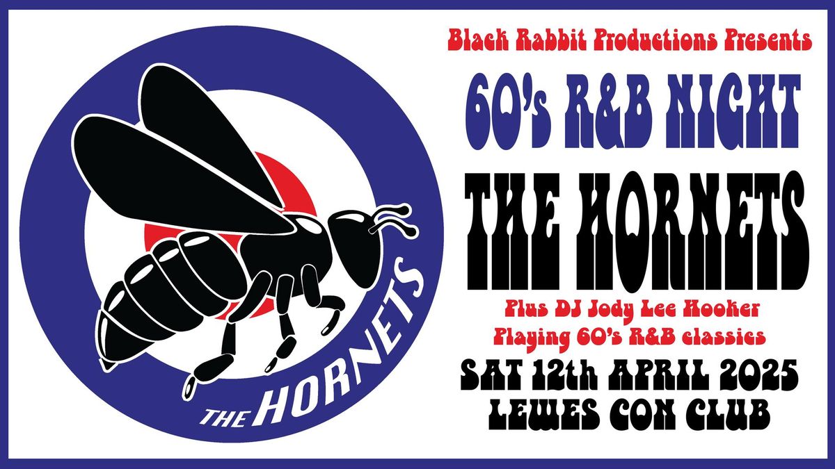 60's R&B Night Feat: The Hornets + Dj Jody Lee Hooker