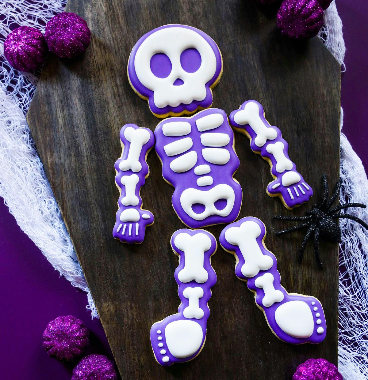 Sweet Skeletons Sugar Cookie Decorating Class - Wine on Main
