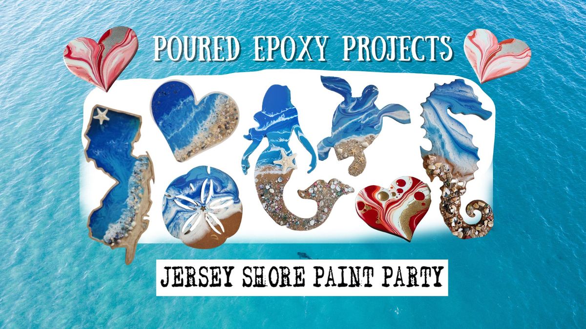 Poured Epoxy Projects - Choose Shape, Style & Colors