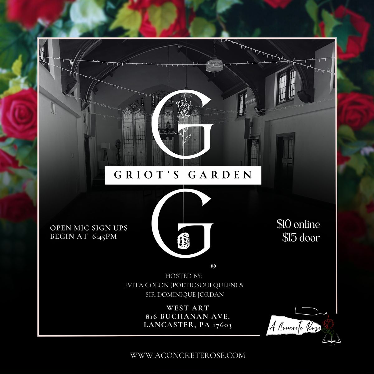 Griot's Garden: Open Mic