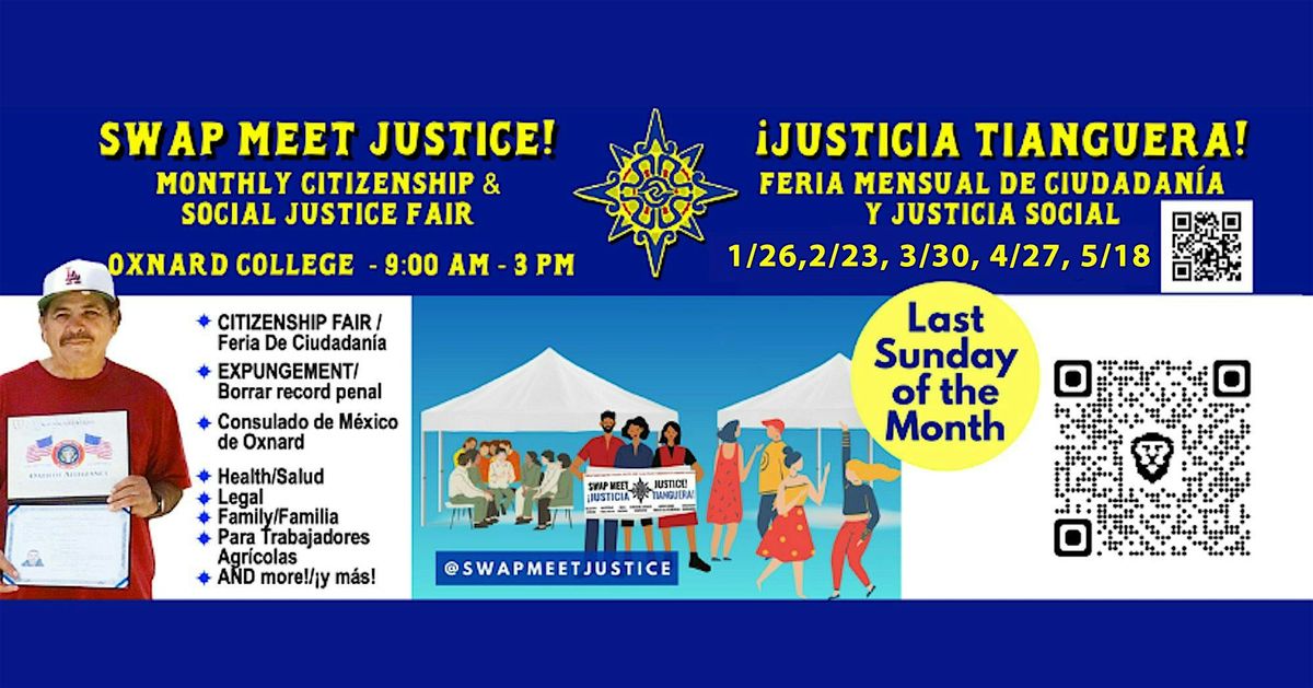 Swap Meet Justice - March Social Justice Fair\/Justicia Tianguera Feria