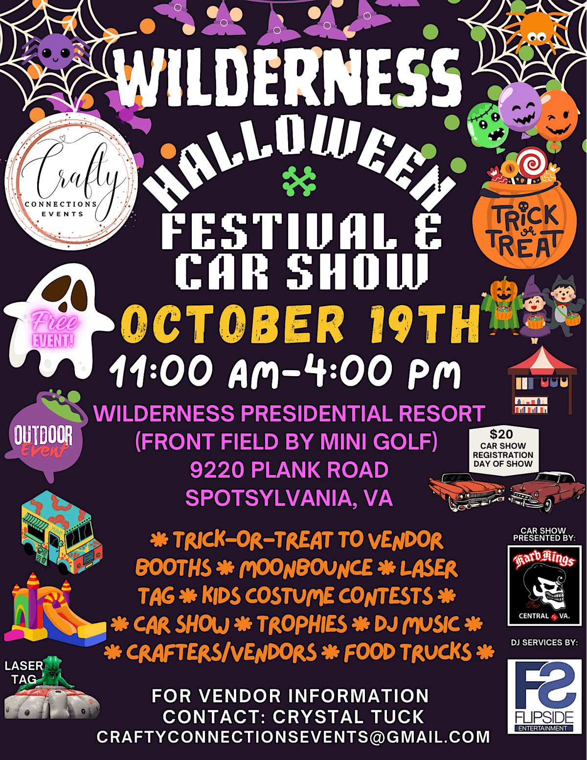 Wilderness Halloween Festival & Car Show
