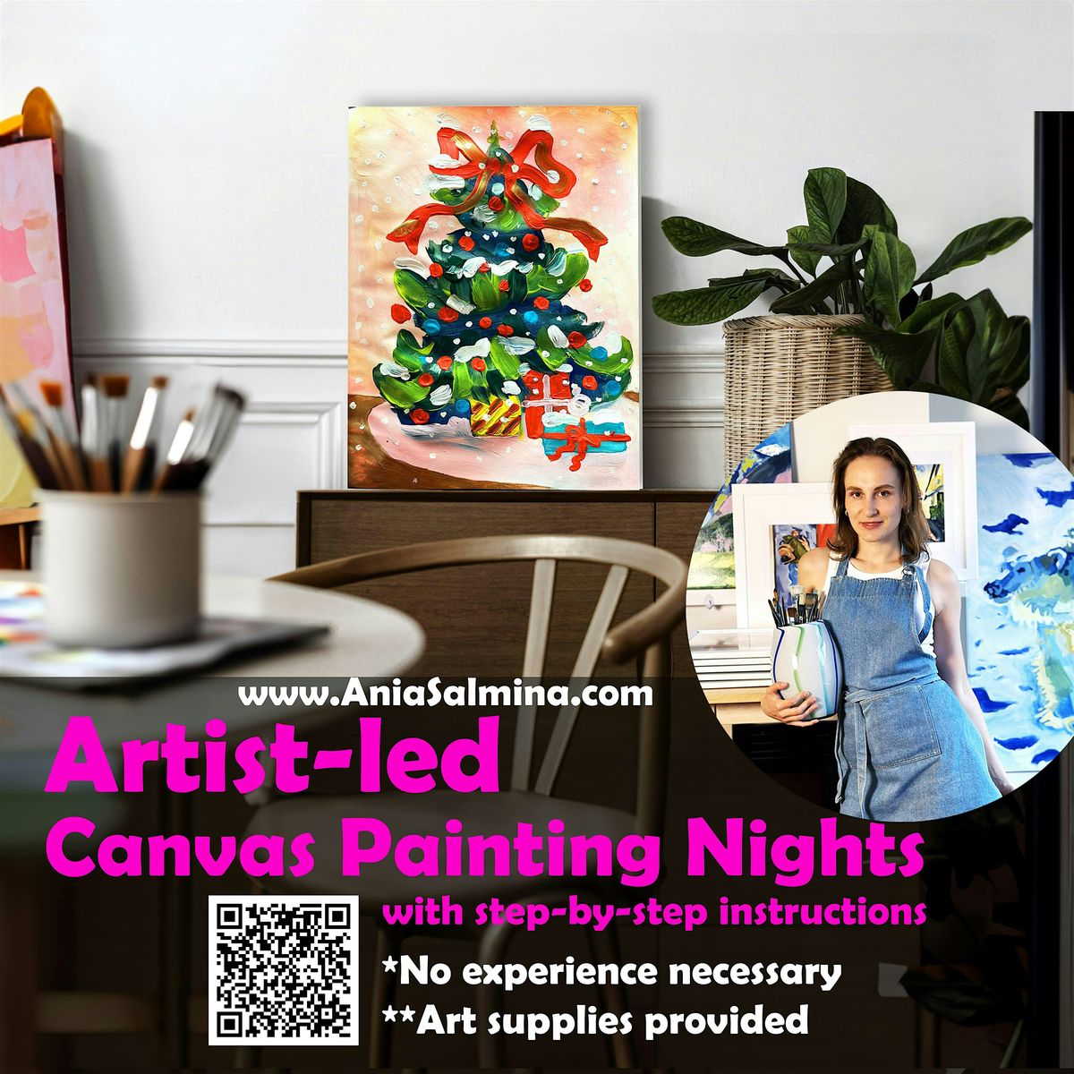 Canvas Painting Night: Christmas Painting Night