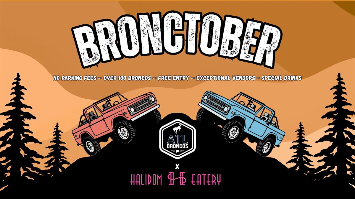 Bronctober - Bronco Meet-Up