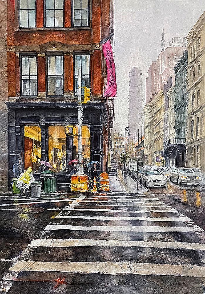 Painting Urban Landscapes with Stacy Lund Levy: EVENT FULL. JUNE 26 DEMO OPEN.