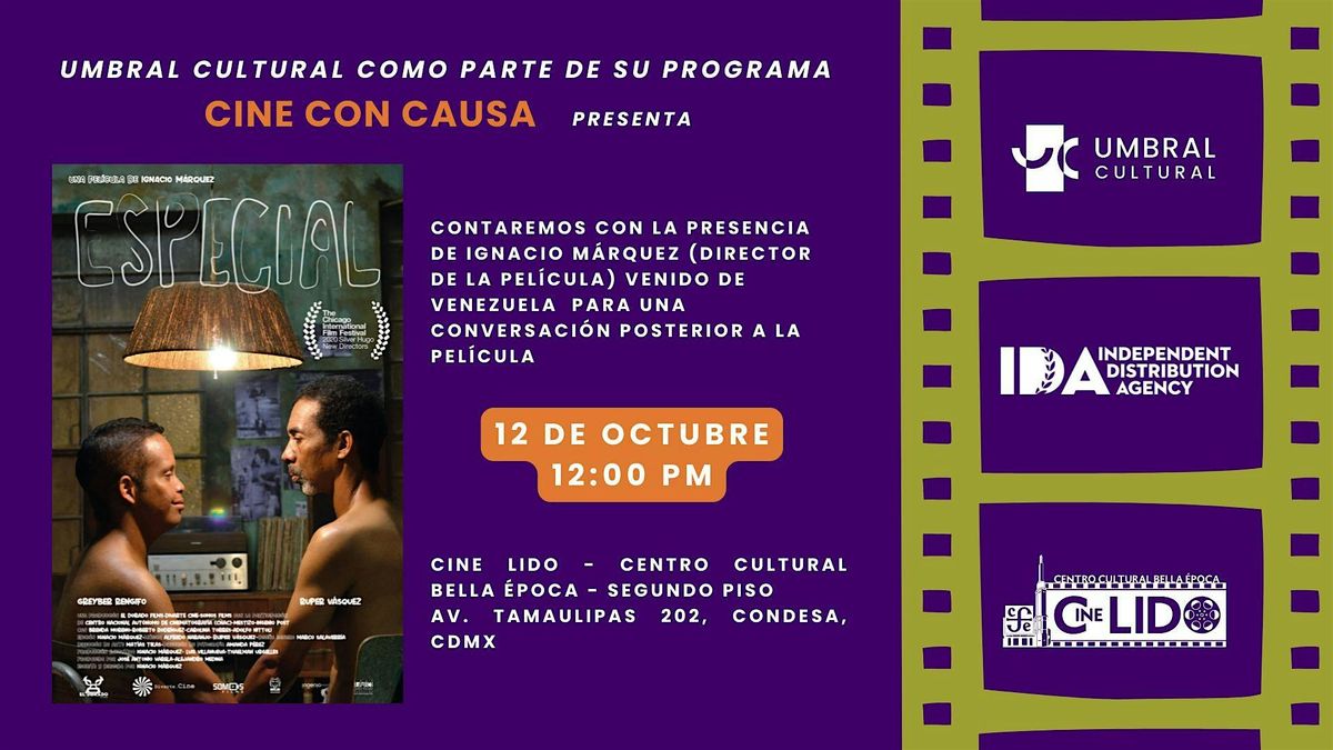 FUNCI\u00d3N CINE CON CAUSA - ESPECIAL