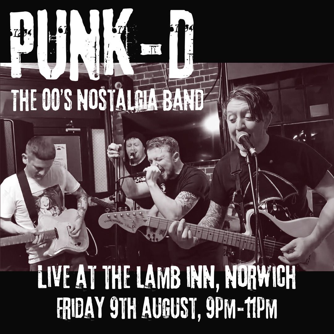 Punk-D \u2018The 00\u2019s Nostalgia Band\u2019 at The Lamb Inn