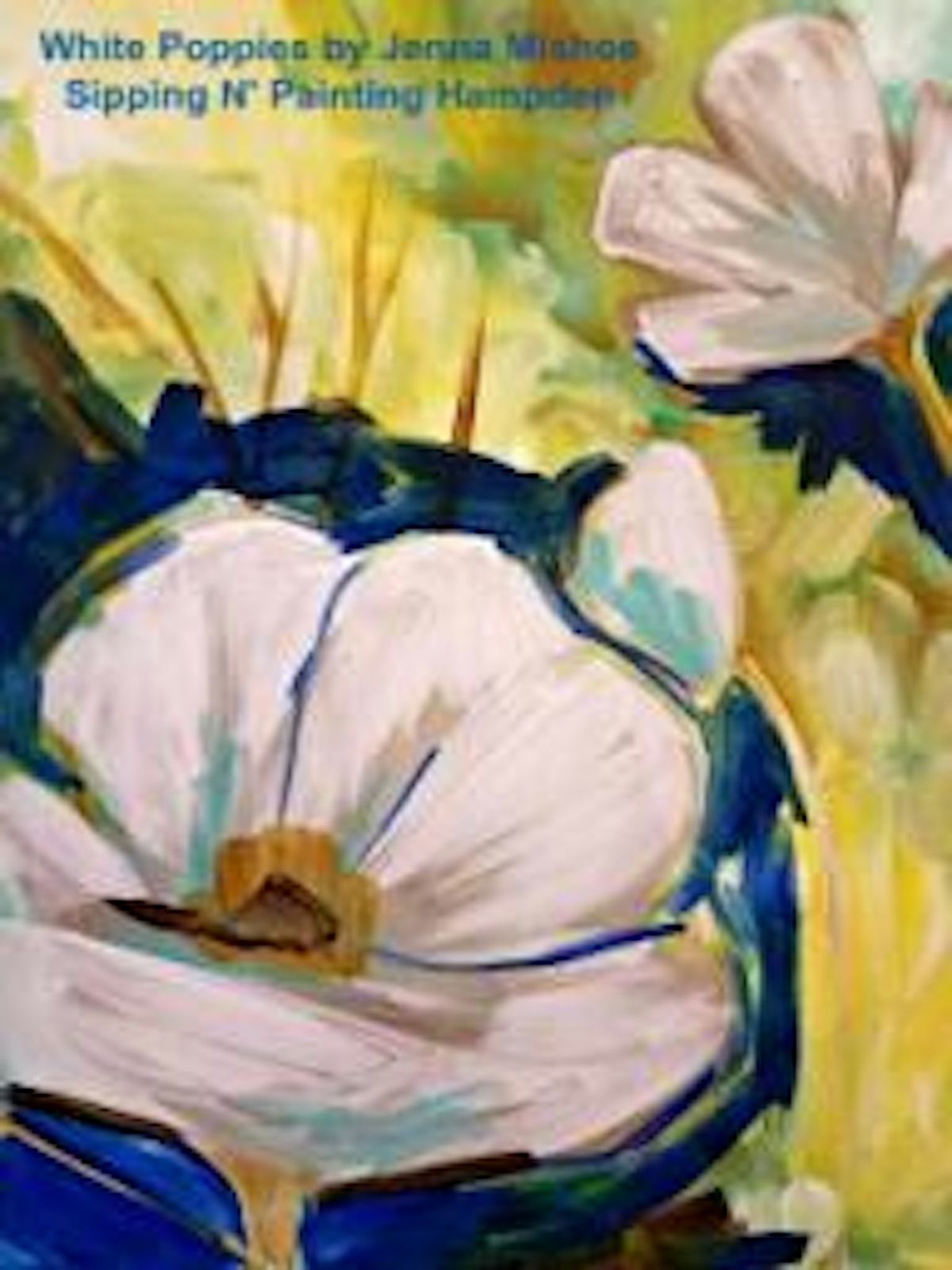 White Poppies Sun October 6th 5:30pm $35