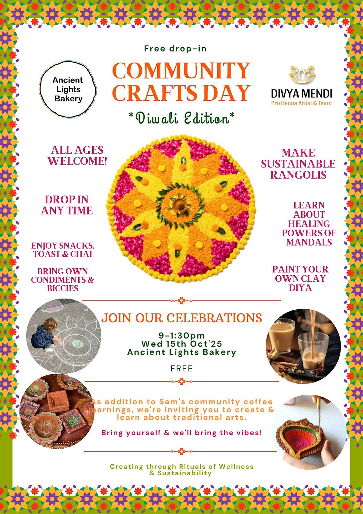 Community Crafts Day *Diwali*