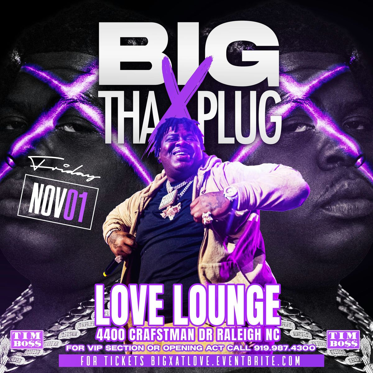 Big X da plug at love lounge