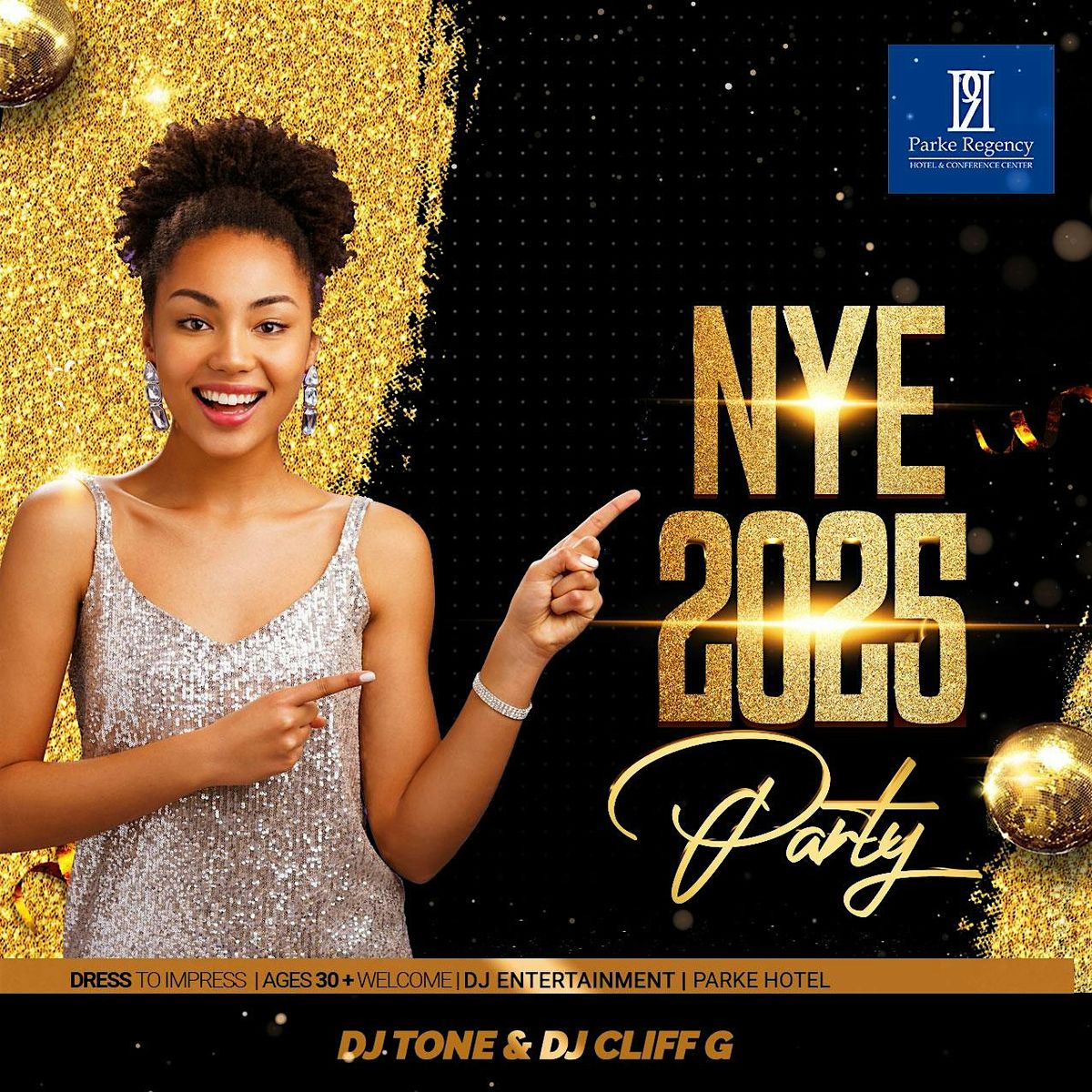 EPIC NYE Party - presented by DJ Tone & DJ Cliff G