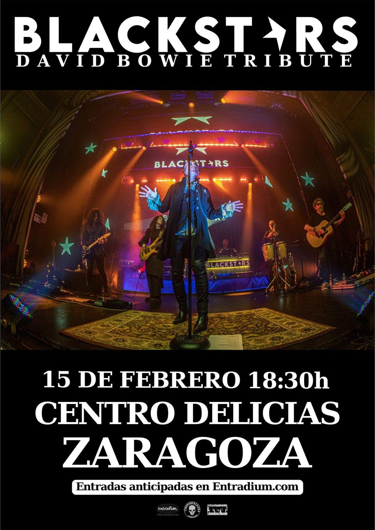 BLACKSTARS "Tributo a David Bowie" en Zaragoza