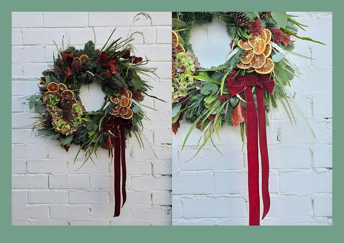 Luxury Wreath Workshop at Manchester Craft & Design Centre