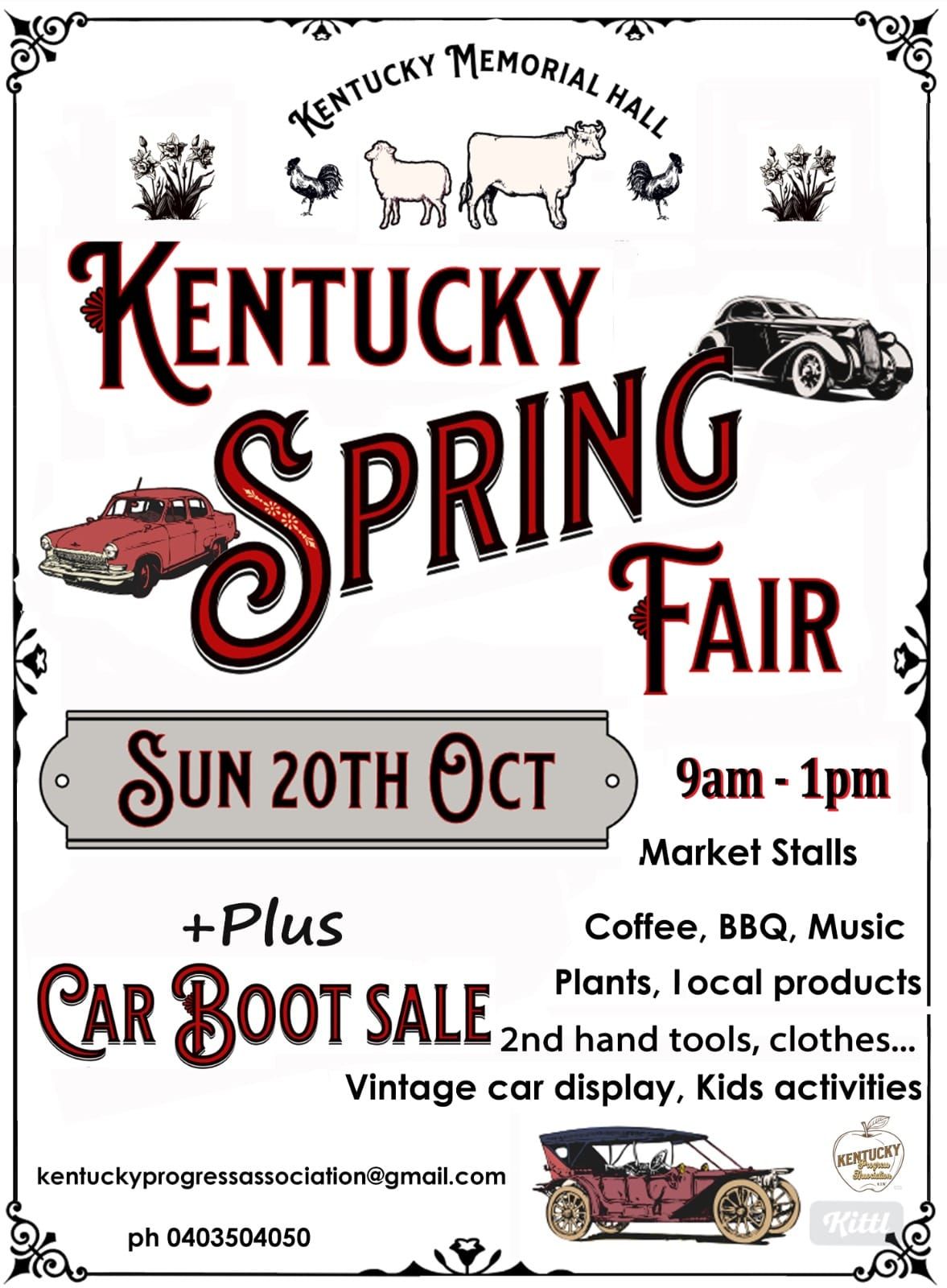 Kentucky Spring Fair & Car Boot Sale