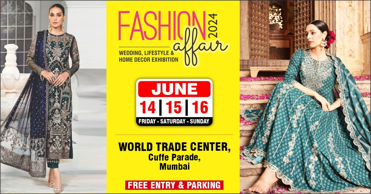 Fashion Affair : Wedding - Lifestyle - Homedecor Expo | Monsoon Shopping Spree 