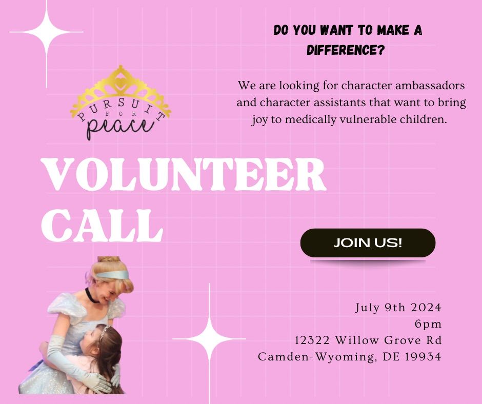 Volunteer Casting Call