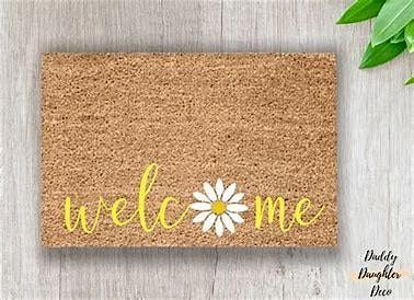 Welcome SPRING Welcome Mat