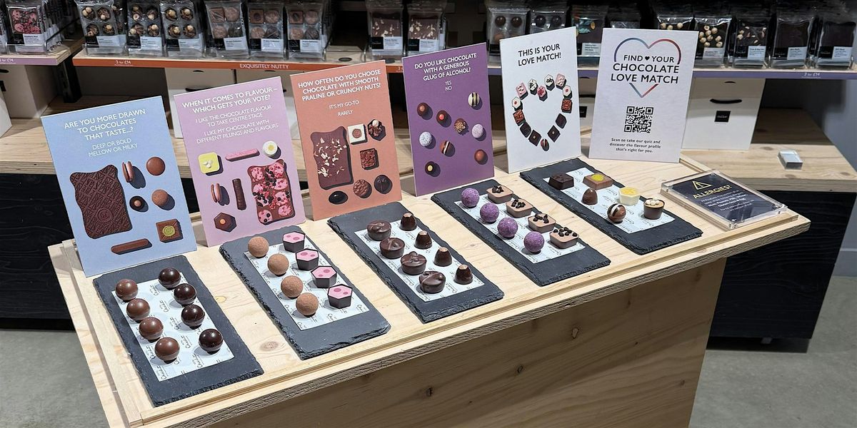 Chocolate Love Match  - Jubilee Place, Canary Wharf, London