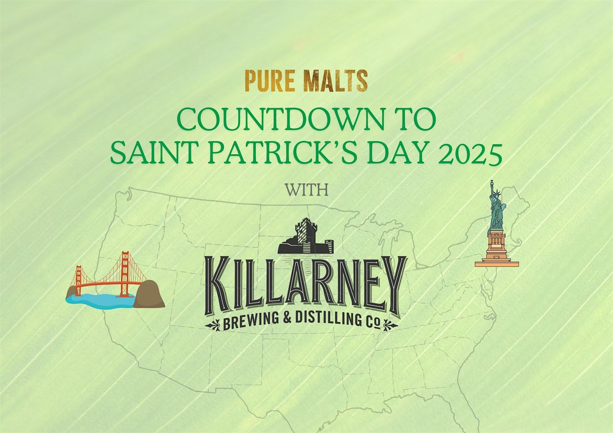 Pure Malts Whisky Tasting - Countdown to Saint Patrick's Day 2025 NYC