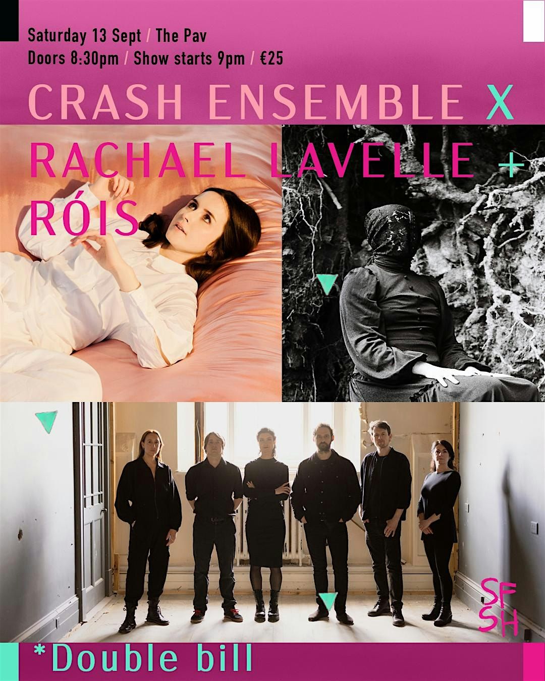 CRASH ENSEMBLE X RACHAEL LAVELLE X R\u00d3IS *Double bill