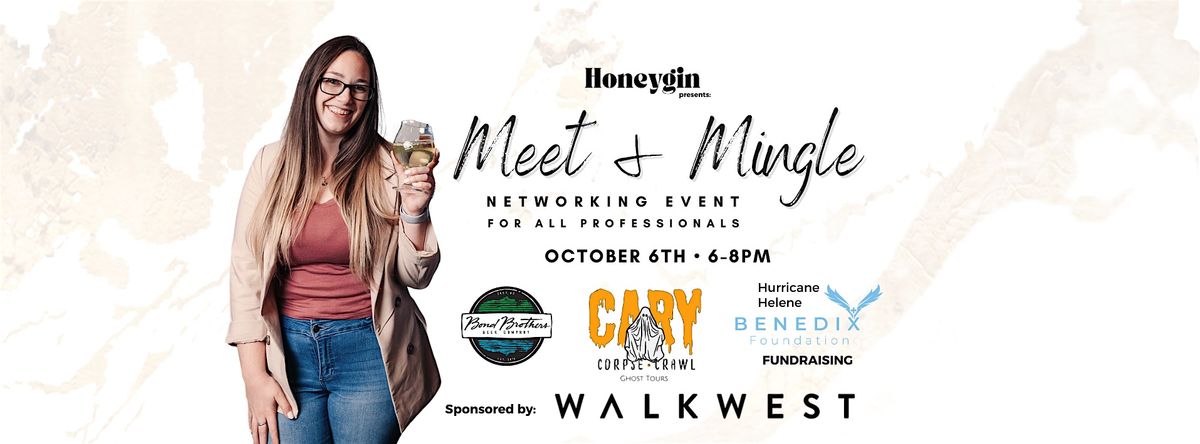 Meet and Mingle Networking for All Professionals  - October 2025
